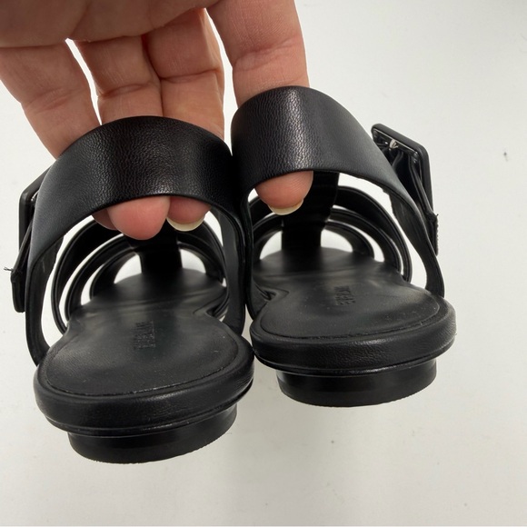 NEW Everlane Black Leather Fisherman Day Sandal in Size 9 - Picture 12 of 14
